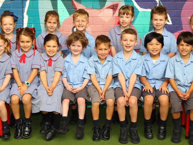 St Robert's Catholic School 2025 Foundation Carolyn front Hallie Barnes, Constance Palioudis, Emerson Schack, Ted Hanlon, Andre West, Jimmy OÃ•Neill, Kyonn Chan, Arden Yasar. Back Sadie Painter, Ayla Ghin, Angus OÃ•Kane, Maggie King-Whalley, Beau Maxwell, Marley Jackson