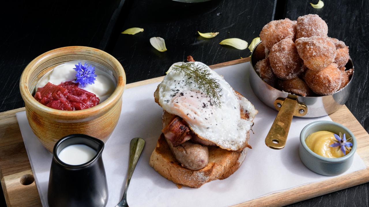 One of chef Amanda Hinds’ breakfast dishes.