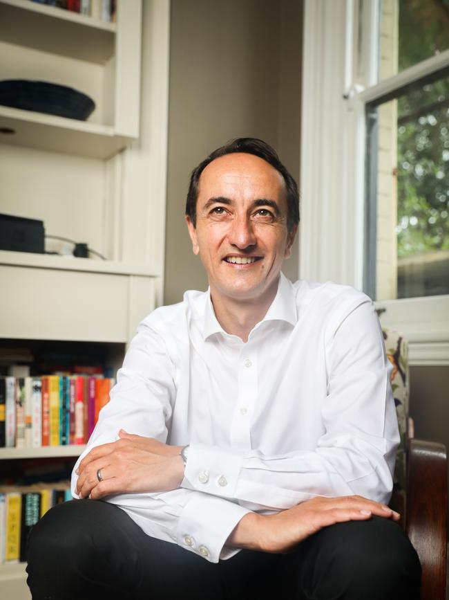 Dave Sharma at home in Centennial Park. Photo by Renee Nowytarger.