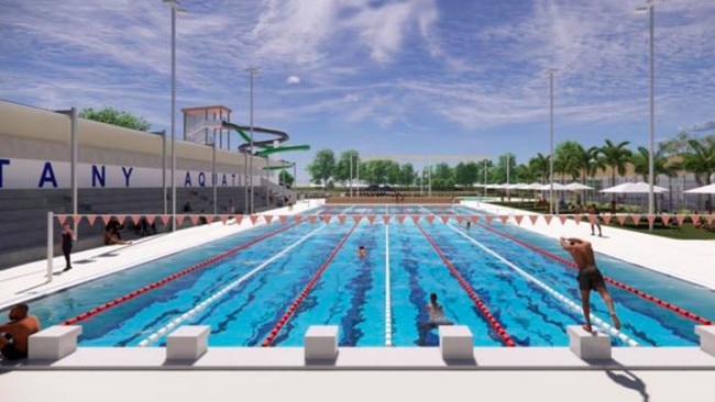 The new Botany Aquatic Centre proposal includes demolition of the existing recreation facility and building new indoor and outdoor swimming pools and leisure facilities.