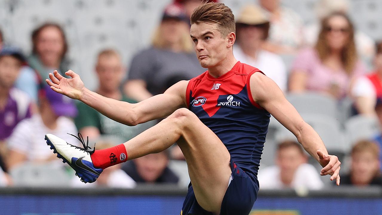 Bailey Fritsch has played more games of any 2017 draftee. Picture: Michael Klein