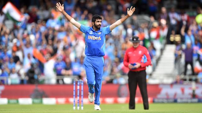 Indian quick Jasprit Bumrah is a serious threat at the start and end of an innings.