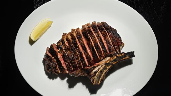 The steak at Rockpool Bar &amp; Grill, Sydney.