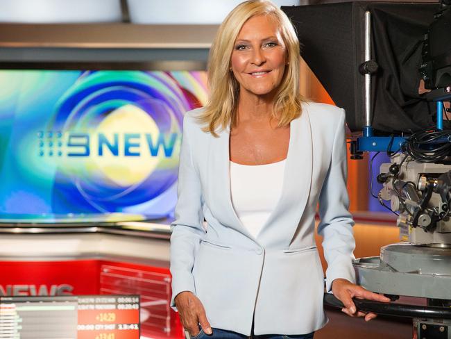 Channel 9 newsreader Jo Hall. Picture: Mark Stewart