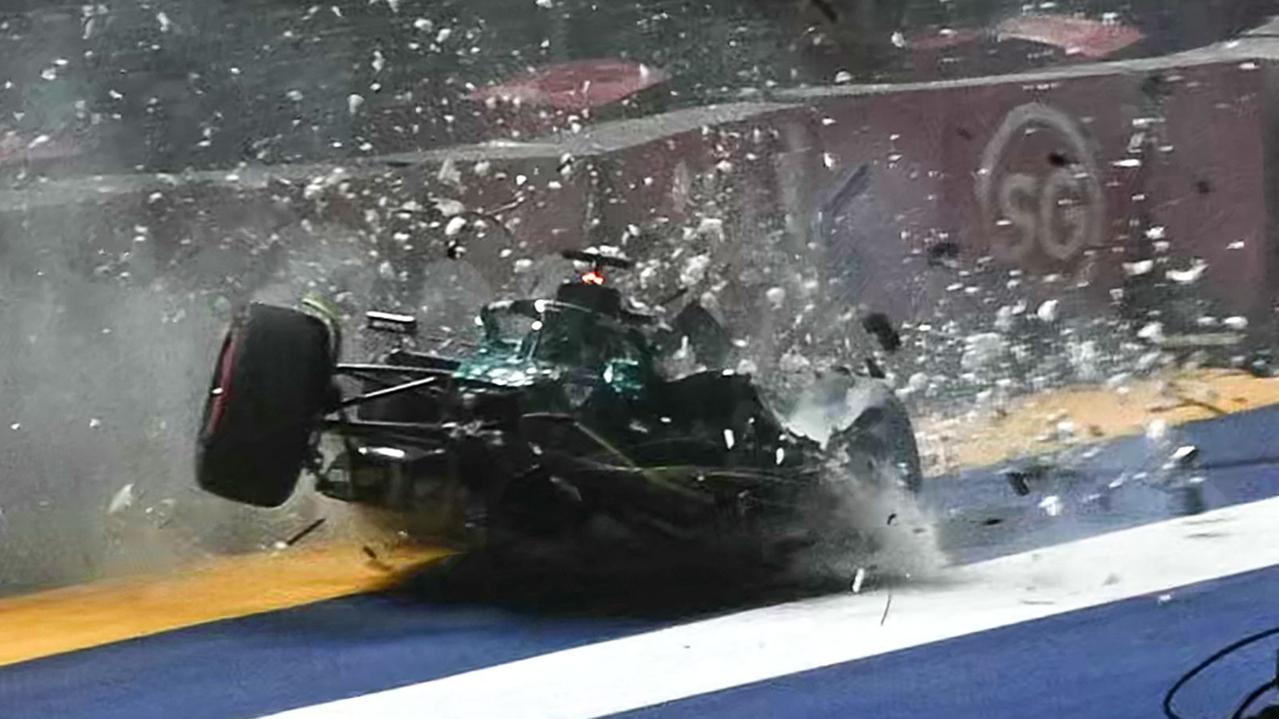 F1 star ruled out after nightmare crash