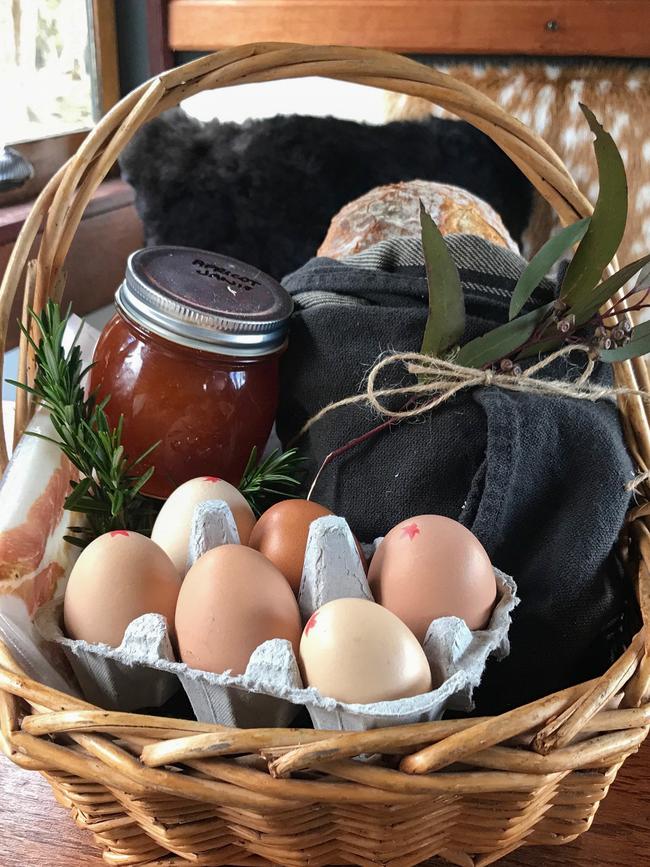 A Redleaf Farm breakfast basket. Picture: Jenifer Jagielski