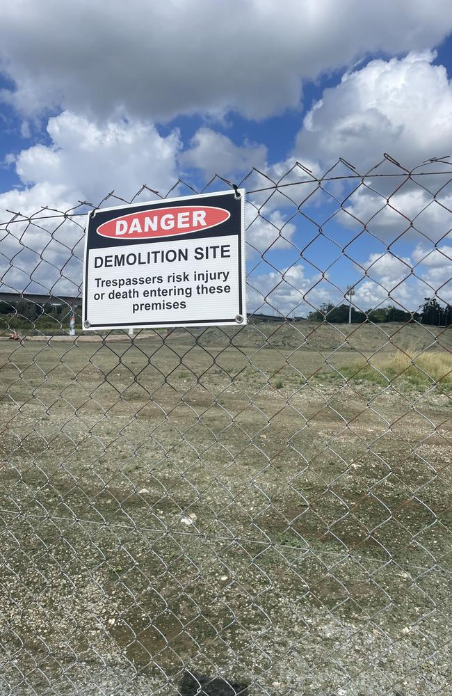 Demolition has been wrapped up at the Toombul site.