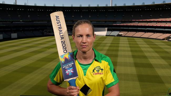 Australian women’s cricket cap­tain­ Meg Lanning. Picture: Stuart McEvoy