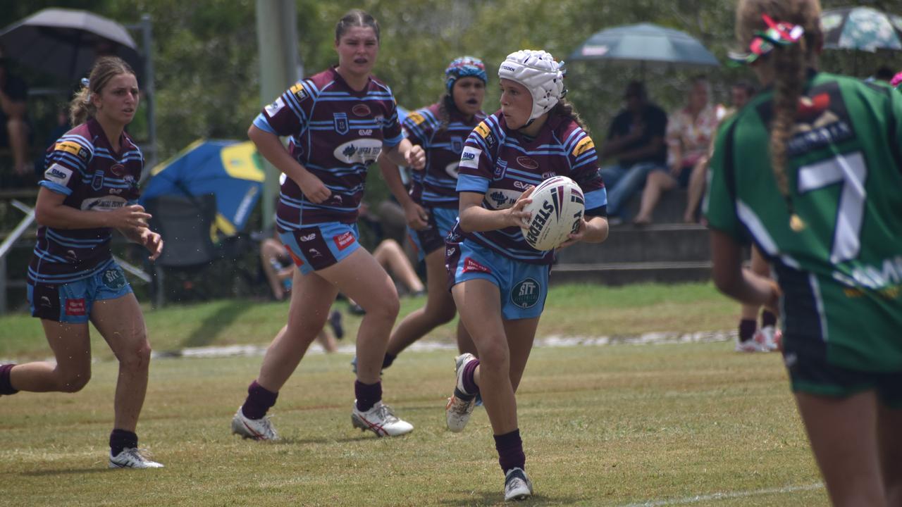 Capras’ halfback Macey Evans has been in scintillating form.