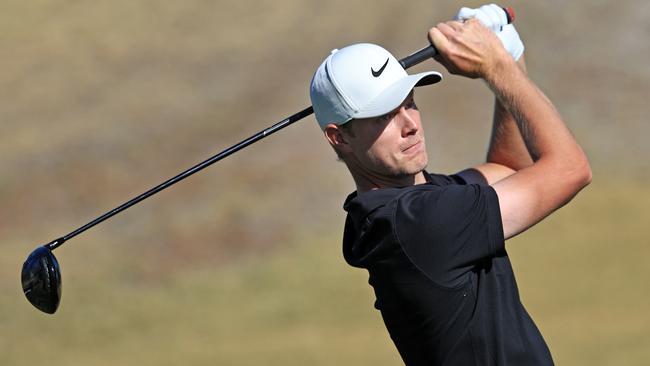 Cameron Davis is one of six Aussies playing for nearly $20m in prizemoney this week in Florida. Picture: Sean M. Haffey/Getty Images