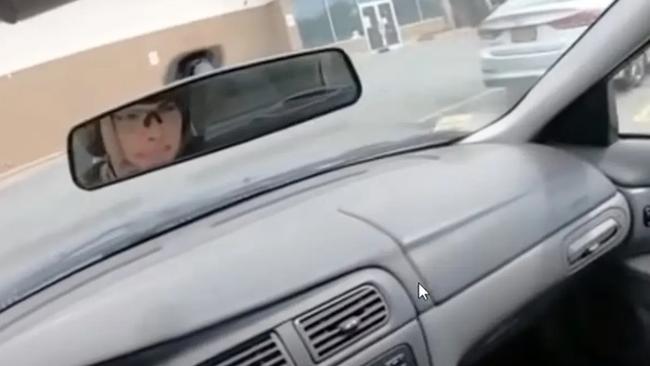 Payton Gendron is seen in his livestream footage. Picture: Supplied