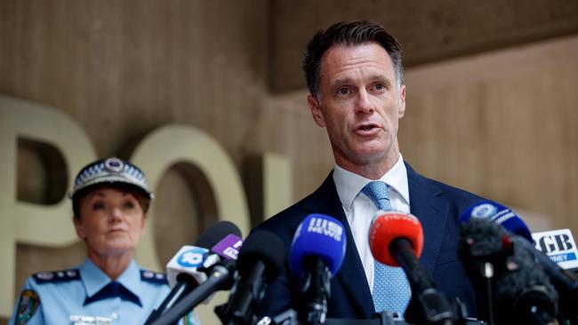 Mr Minns condemned an attack on a Jewish school in Sydney’s eastern suburbs. Picture: NewsWire / Nikki Short