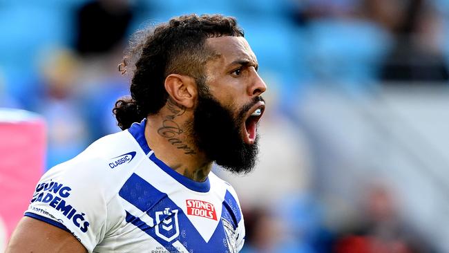 Josh Addo-Carr has launched an appeal over his brawl ban. Picture: Photo by Bradley Kanaris/Getty Images