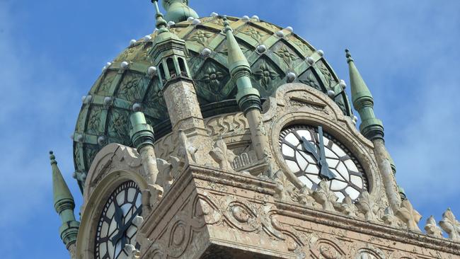 The building’s landmark dome. Picture: Craig Hughes.