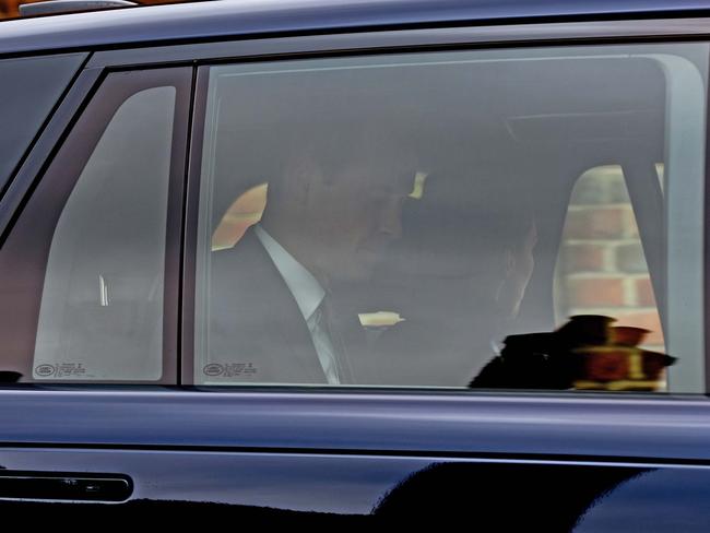 Prince William seen with Kate Middleton as he leaves Windsor Castle to attend The Commonwealth Day Service at Westminster Abbey. Picture: GoffPhotos.com