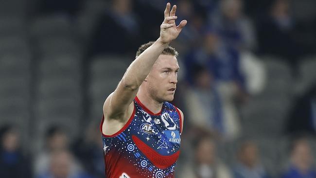 Could Tom McDonald still be a factor in Melbourne’s finals campaign? Picture: Getty Images