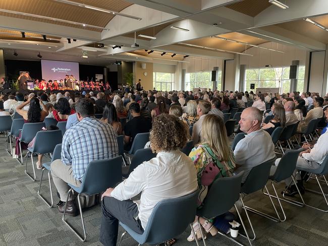 CEREMONY: The Federation University Churchill Campus graduations on Tuesday, March 25, 2025. Picture: Jack Colantuono