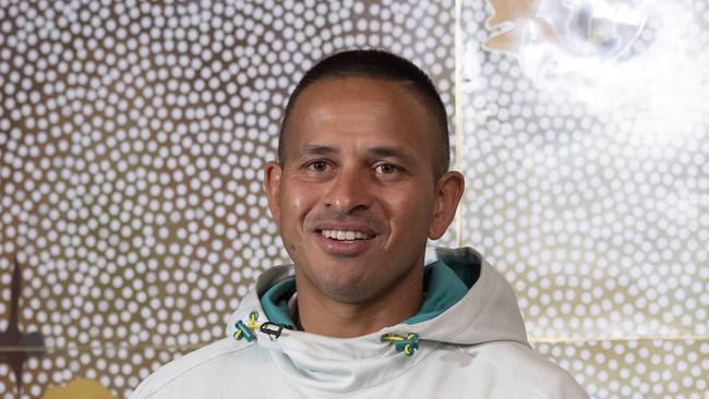 Australian cricket star Usman Khawaja has been the inspiration for Paul Kelly’s new song. Picture: NCA NewsWire / Monique Harmer