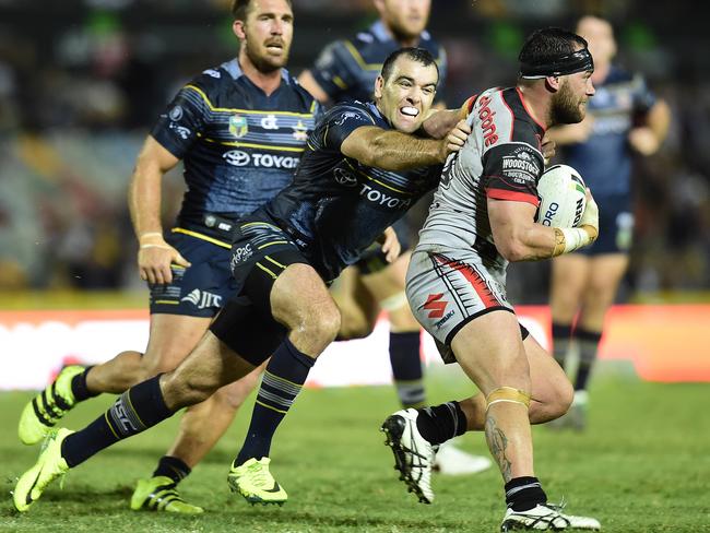POD of the year Bodene Thompson looks a good bet against the Tigers. Picture: Wesley Monts