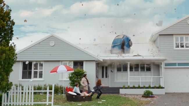 Budget Direct's 'Blown Away' ad campaign