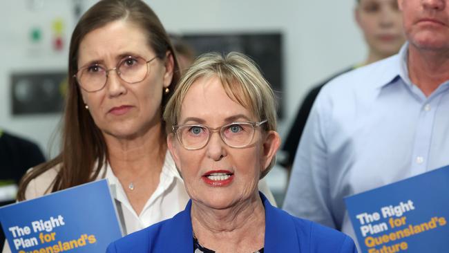 Shadow Minister for Health and Ambulance Services Ros Bates during a media conference at the Nursing Clinics at CQUniversity, Rockhampton. Picture: Liam Kidston.