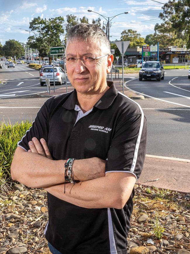 Tony Salomone from Pro Am Driving Schools has shared his tips on how to navigate the Mooroolbark 5 Ways. Picture: Jake Nowakowski