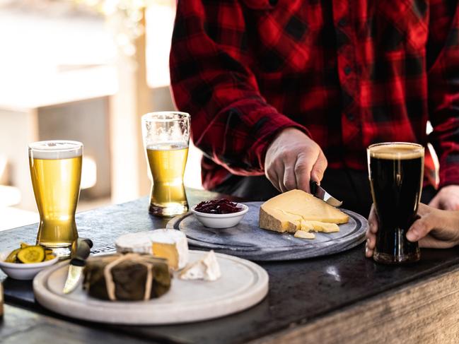 Bruny Island Cheese &amp; Beer Company draws visitors to Bruny Island. Picture: Tourism Tasmania