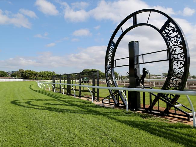 All systems go: The jewel in Racing Queensland’s crown, Eagle Farm, looks well placed for its official reopening on Oaks Day. Picture: Jack Tran