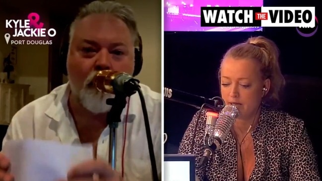 Jackie O stunned by Kyle’s makeover (KIIS FM)