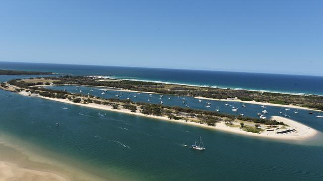 The northern Spit will be enshrined as the Gold Coast’s Central Park. Picture: Nigel Hallett