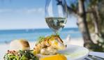 Food and view at Sails, Noosa, Queensland. Picture: Tourism Noosa

Escape, Celeste Mitchell, Noosa food