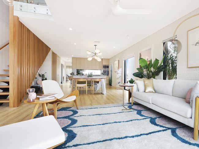 Stockland is forging ahead with its growing suburb of Nirimba at Aura, releasing its premium range of terrace homes – North Lane Terraces - the week before Christmas 2021., , Starting from $479,000, the two-to-four-bedroom Scandinavian inspired homes are ideal for first-home buyers, downsizers or ‘sea changers’ ready to trade larger blocks for low-maintenance living.