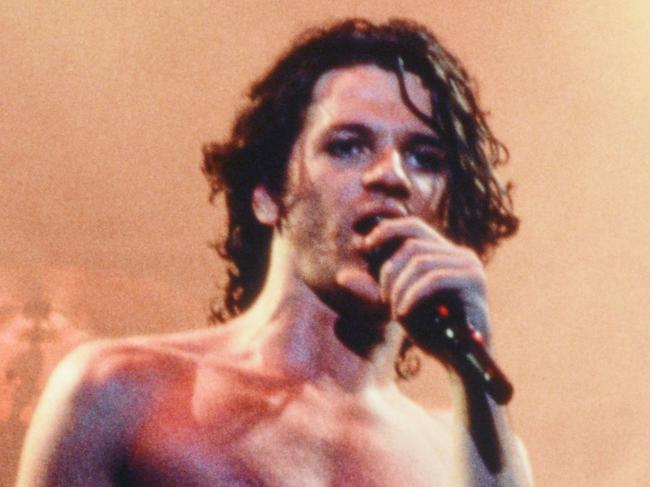 Fwd: EMBARGOED FOR WEEKEND MAGAZINE MAY 3. Michael Hutchence on stage around Listen Like Thieves era. Picture: Supplied.