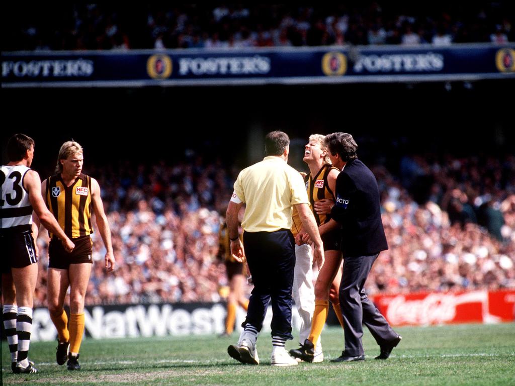 Dermott Brereton’s 1989 Grand Final heroics, one of the great stories of Australian sport. The backstory, the drama of sport, is what drives CODE.