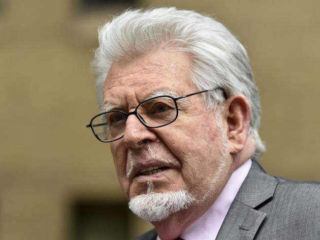 Verdict up in the air … Veteran Australian artist and entertainer Rolf Harris leaves court in London on Wednesday. Picture: AFP/Niklas Halle'n