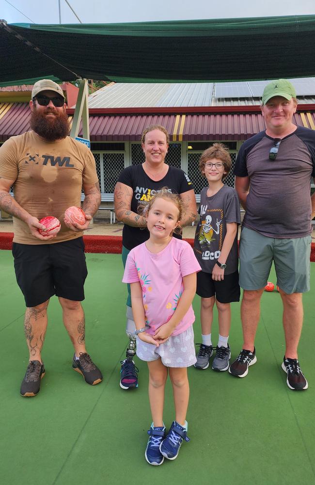 Ainsley and her family. Picture: Supplied