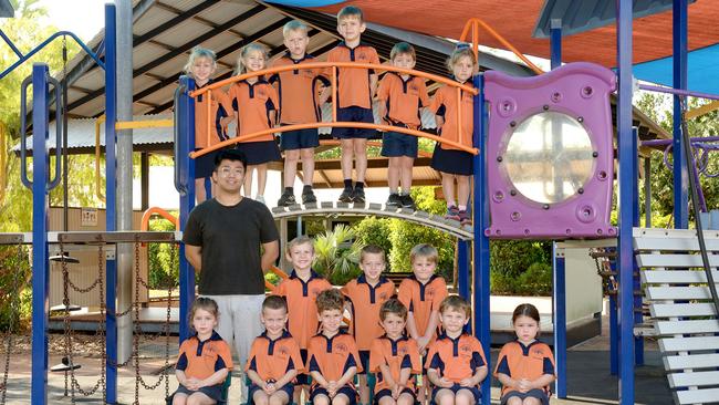 GIRRAWEEN PRIMARY SCHOOL Transition A1 Zhao BACK ROW (L-R): Rylee Howell, Chloe Pethick, Jacob Goedegebuure, Beau Kuta, Thomas Kirne, Dakota Selter. MIDDLE ROW (L-R): Ruiz Zhao, Isaac Crooman, Kye Paterson, Cameron Richardson. FRONT ROW (L-R): Harper Allcorn, Kurtis Avery, Rex Prior, Hayes Johnston, Cohen McLennan, Matilda Smith