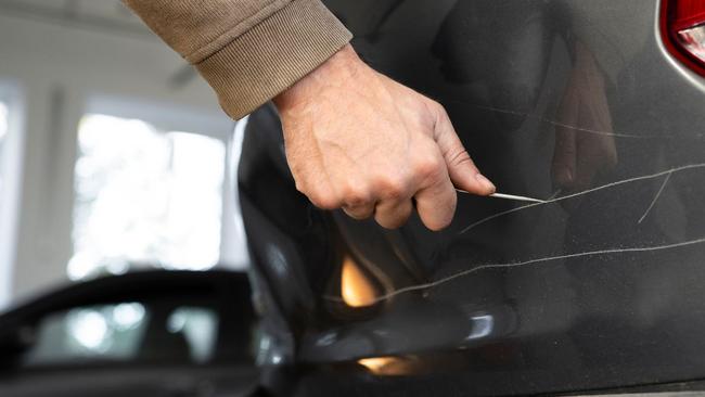A car scratch at a Bellbowrie shopping centre resulted in the case. Picture: File