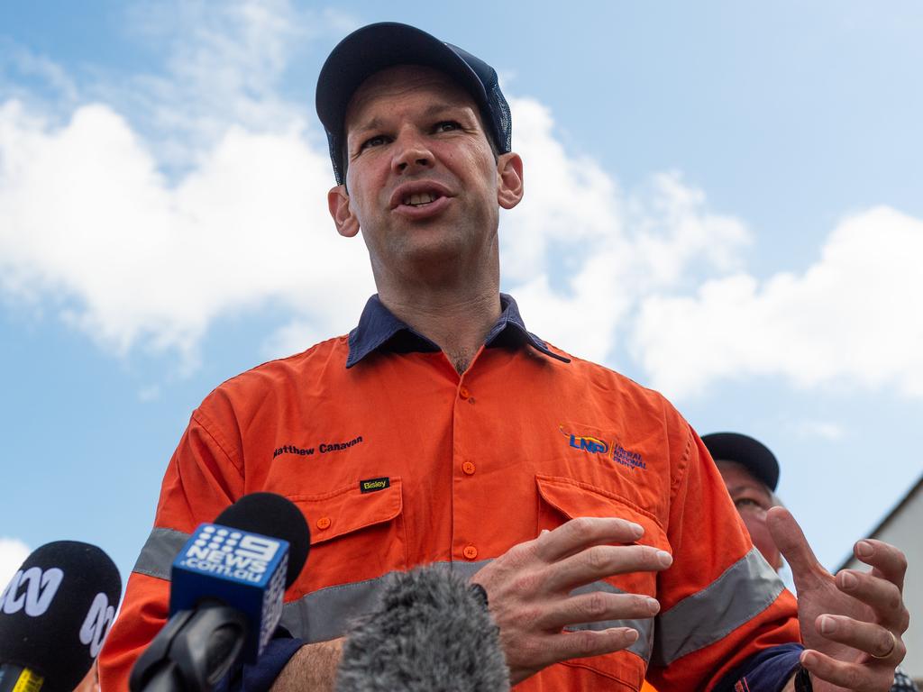 Matt Canavan has threatened to cross the floor over the proposal, even though the government does not need to legislate it. Picture: Che Chorley