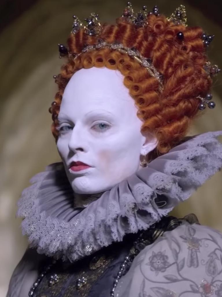 Aussie actor Margot Robbie as Queen Elizabeth I. Picture: Focus Features