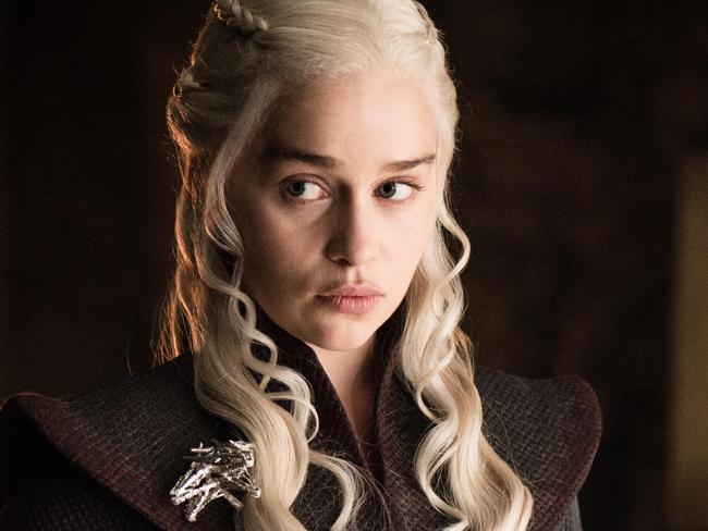 Emilia Clarke in the role of Daenerys Targaryen from the seventh season of Game of Thrones.Picture: HBO