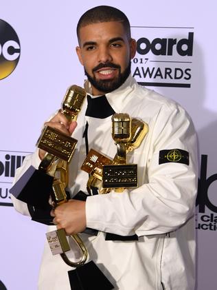 Drake picks up a few Billboard Music Awards. Picture: AFP
