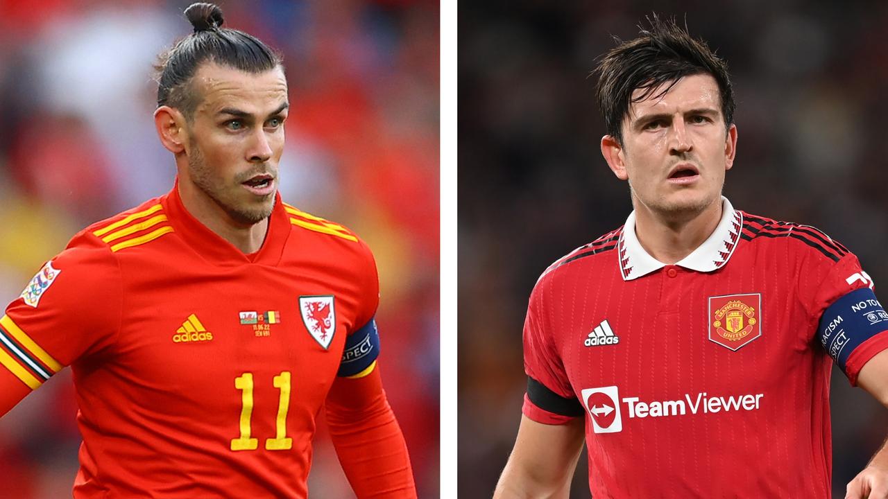 Gareth Bale faces a fight to be fit for Qatar as Harry Maguire needs more minutes. Picture: Getty