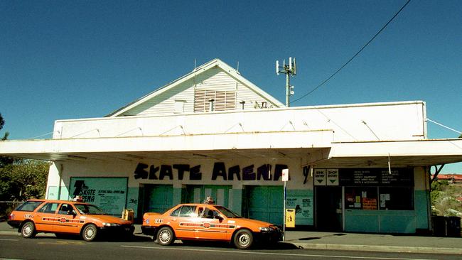 The Red Hill skating rink. Picture: Bruce Long