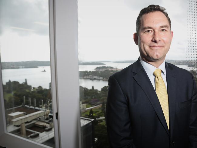 Westpac head of retail and business banking Jason Yetton addresses Trans-Tasman Business circle lunch.Photographer: Adam Yip