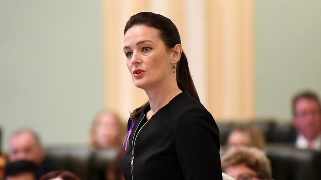 Queensland Minister for Children and Youth Justice Leanne Linard will arrive in Cairns on Wednesday, September, 7 for a meeting with Perri Conti and Cairns MP Michael Healy. Picture: NCA NewsWire/Dan Peled