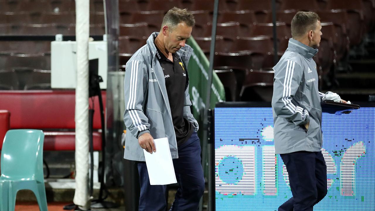 Hawthorn coach Alastair Clarkson faces some big calls. Picture: Phil Hillyard