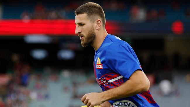 Marcus Bontempelli could be in for a big game against the Saints. Picture: Dylan Burns/AFL Photos via Getty Images