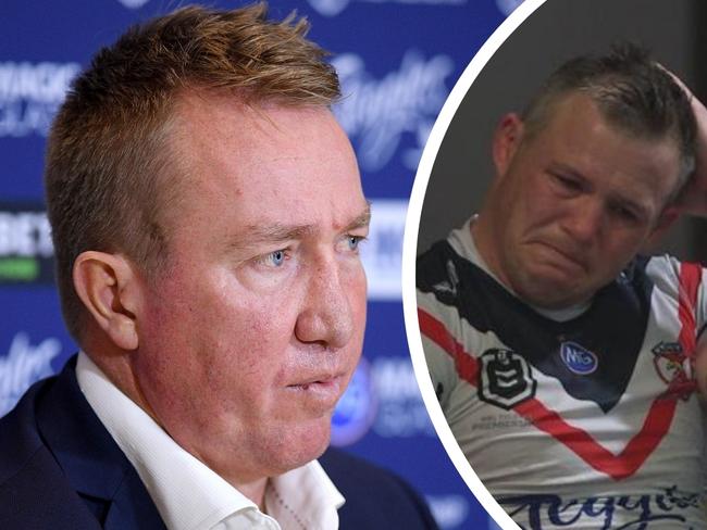 Trent Robinson says he's never seen a more shattered dressing room.