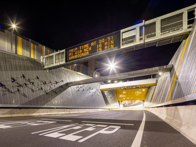 NorthConnex Tunnel in Sydney. Picture: Simon Anders